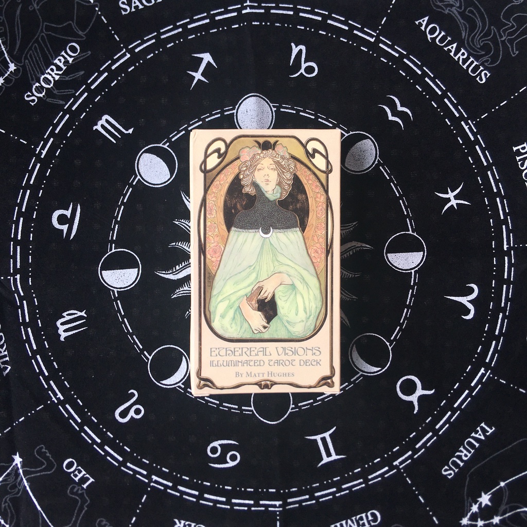 Ethereal Visions Tarot Ethereal Visions Tarot Divination เปิดเผยเวอร์ชันภาษาอังกฤษเกมกระดานการ์ด