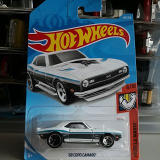 รถเหล็ก Hotwheels รุ่น 68 COPO CAMARO (ib007)