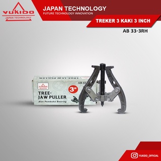 Yukido TREKER อุปกรณ์ดึงเกียร์ 3 ฟุต 3 4 6 นิ้ว 3 ขากรรไกร - TREKER - TRAKER - เครื่องมือถอดแบริ่ง - LAHER