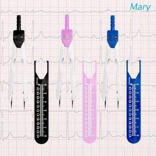 Mary EKG คาลิปเปอร์ เครื่องมือวัดคาลิปเปอร์ ECG พร้อมไม้บรรทัด คราฟท์ อิเล็กโทรคาดิโอแกรม