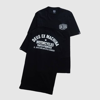 เสื้อยืดแขนสั้นผ้าฝ้าย 100% พิมพ์ลาย Deus Ex Machina Nf - Jl Batu Mejan Font - 100%