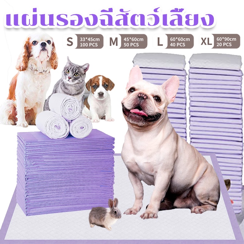 แผ่นรองฉี่สุนัขและแมว  ช่วยฝึกขับถ่าย  ระงับกลิ่น  ซึมซับไดีดี ยิ่งขึ้น