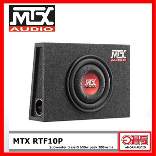 MTX RTF10P ตู้ลำโพงซับสำเร็จรูปขนาด 10นิ้ว Class-Dขยายในตัว 200wRMS 600wpeak Hi to Low ใน