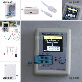 (iwett) เครื่องทดสอบทรานซิสเตอร์ lcr - tc 1 full color graphics nmm