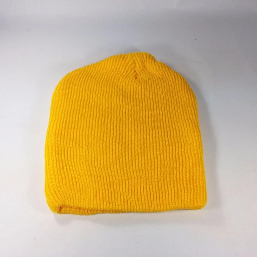 JMT หมวกพระไหมพรม สีเหลือง