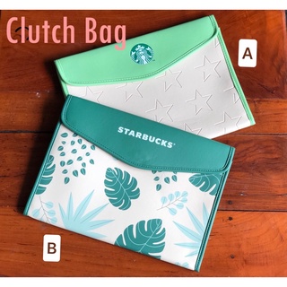 Starbucks Clutch Bag สตาร์บัคส์ กระเป๋า คลัท ของแท้ 100%