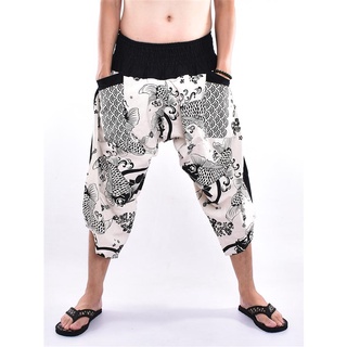 Chiang mai pants กางเกงเชียงใหม่ (ปลาดอกขาวครีม)