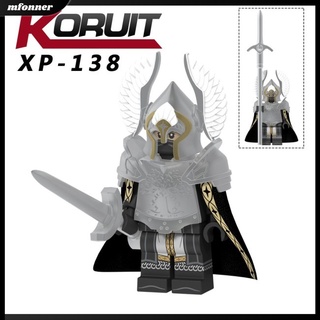 ฟิกเกอร์เลโก้ EU Lord of the Rings Gondor Fountain Guard พร้อมอาวุธ XP138