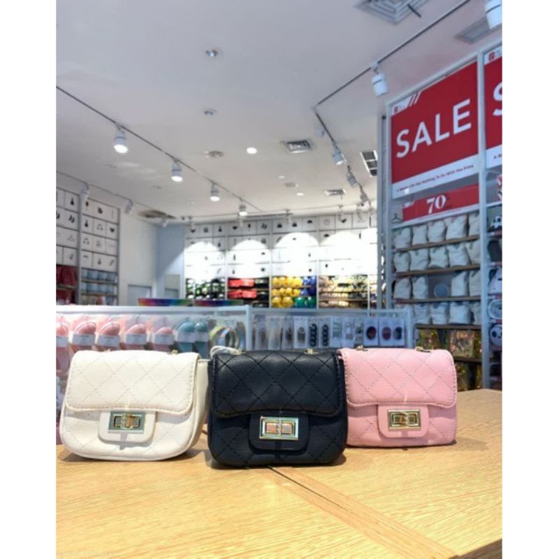 Miniso official Rainforest series กระเป๋าสะพายข้างขนาดเล็ก / กระเป๋าสะพายเด็ก