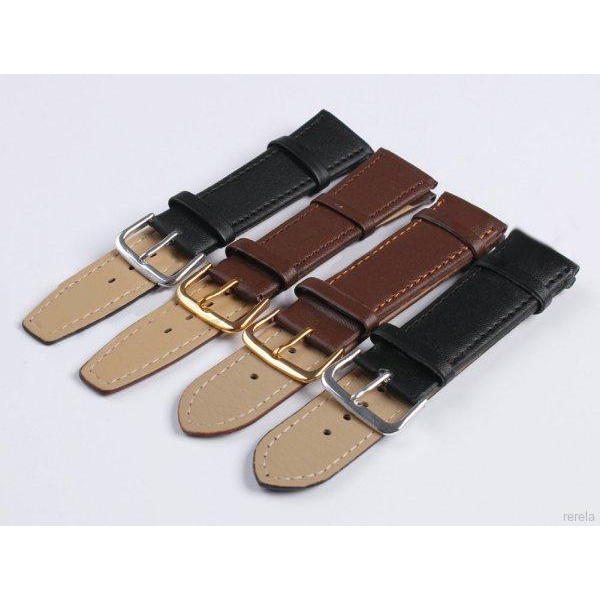 อุปกรณ์เสริมสายนาฬิกาข้อมือสายหนังแบบเปลี่ยนสําหรับ Pin Buckled