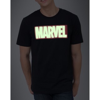 ถูกสุดๆเสื้อยืดมาร์เวล ลิขสิทธิ์แท้ MARVEL 9005-BL พิมพ์เทคนิคพิเศษ *เรืองแสงในที่มืด*รหัสเต็ม