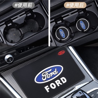 Ford Ranger แผ่นแดชบอร์ดซิลิโคน กันลื่น ทนทาน สําหรับ Ford Fiesta Focus Mondeo Ranger