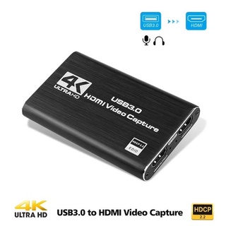 Capture Card 4K CaptureBox ไลฟ์สด สตรีมเกมHD Capture รับประกัน1เดือน