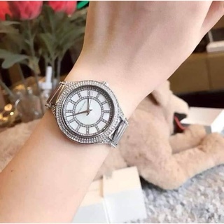 ⌚นาฬิกา  Michael Kors  MICHAEL KORS Kerry Mother of Pearl Dial Silver Tone Watch mk3311 ⌚️