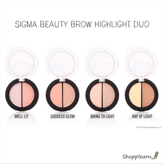 SIGMA Brow Highlight Duo (ของแท้)