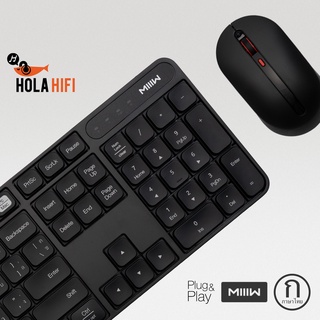 ❄☈Xiaomi MIIIW PLUG AND PLAY Wireless Silent Combo Keyboard &amp; Mouse Set 104 Keys  - ภาษาไทย คียบอรดพร้อมเม้าส์ ประกัน 1ป