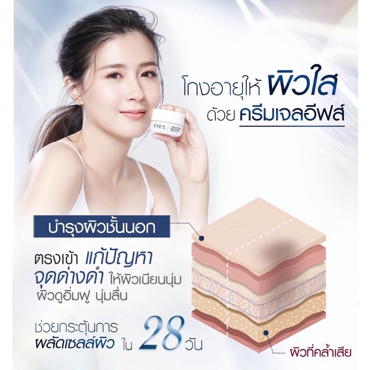 eve ครีมเจลwhite Revel