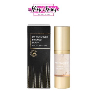 พรีมาเนสท์ SUPREME GOLD SERUM 30มล. เซรั่มบำรุงผิวหน้า ผสมทองคำ 24 กะรัต จากสารสกัดรังนกแท้