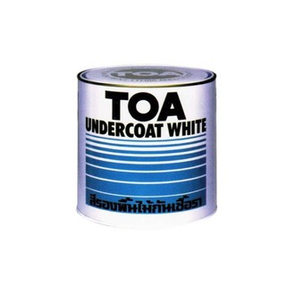 รองพื้นไม้กันเชื้อราทีโอเอ TOA Undercoat White G1600 สีขาว ขนาด 1 ลิตร