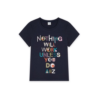 AIIZ (เอ ทู แซด) - เสื้อยืดเด็กผู้หญิง ลายกราฟิก ผ้าคอตตอน  Girls Graphic Tee