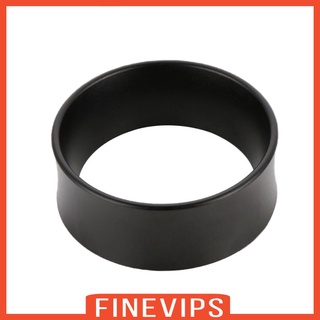 [FINEVIPS] Espresso Ground Coffee Intelligent Dosing Ring Aluminium Alloy Black/Silver