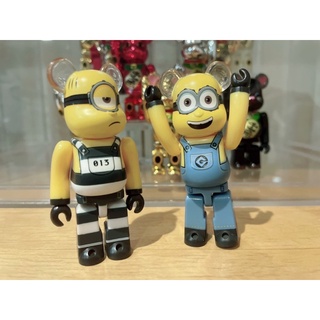 (ของแท้) Be@rbrick Series 34 SF &amp; SF Secret: Minions Dave &amp; Mel (Bearbrick)