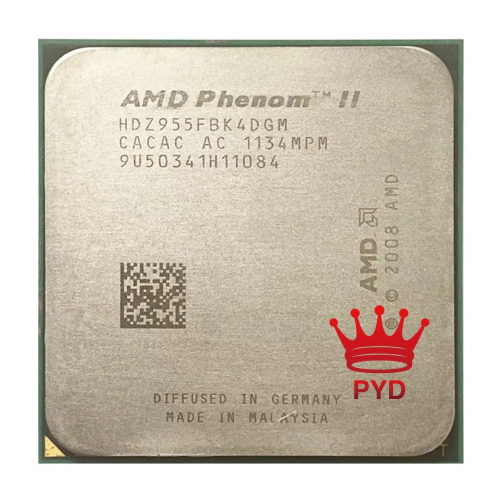 ซีพียู AMD Phenom II X4 955 3.2Ghz L3/6M QuadCore cpu Processor Socket ...