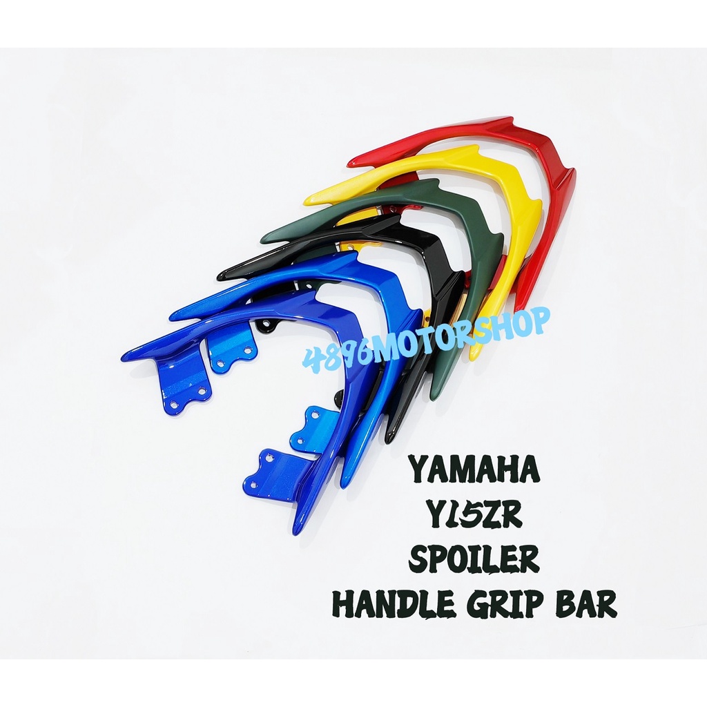 SPOILER HANDLE ที่นั่ง L BAR HANDLE GRIP FRAME Y15ZR V1 V2 Y15 Y SUKU LC135 V8 FI HIJAU LUMIUT DPBMC