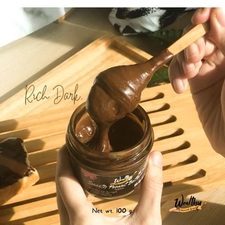 Wealthy เนยถั่วรสช็อคโกแลตเข้มข้น (Wealthy Dark chocolate peanut butter)