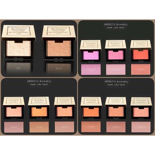 Merrezca illuminating cheek blush บรัชออน