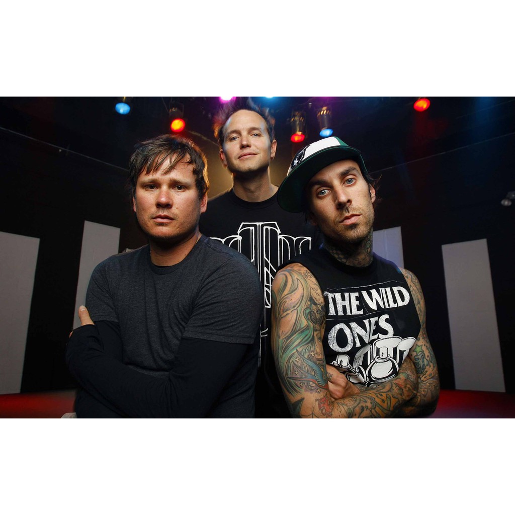 Blink182  บลิงก์182 โปสเตอร์ วอลเปเปอร์ ตกแต่งผนัง วงดนตรี Poster โปสเตอร์วินเทจ