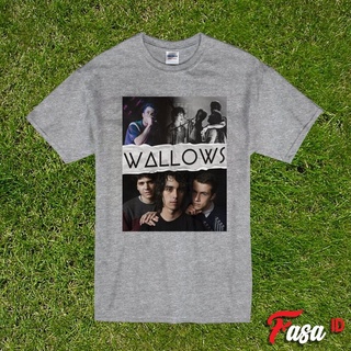 ใหม่ เสื้อยืดลําลอง แขนสั้น พิมพ์ลาย Wallows Dylan Minnette สีดํา สําหรับผู้ชายS-5XL