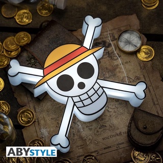 โคมไฟ หัวกระโหลก วันพีช One Piece Straw Hat Pirates Skull Lamp