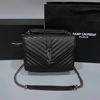 YVES SAINT LAURENT BAG กระเป๋าสะพาย แบบถือหนังแท้