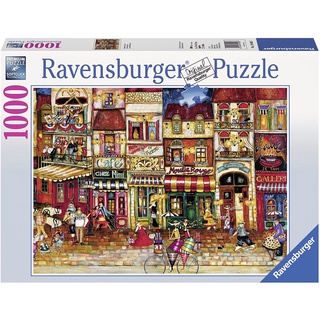 (ลดราคากล่องบุบ) จิ๊กซอว์ Ravensburger - Streets of France  1000 piece  (ของแท้  มีสินค้าพร้อมส่ง)