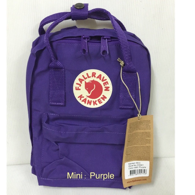 พร้อมส่ง แท้ 💯% ใหม่ Kanken Mini : Purple