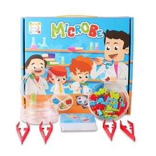 🏅Kids learning🏅Microbe ของเล่นฝึกสมอง เกมส์ฝึกสมอง ฝึกทำวิจัย บอร์ดเกมส์ เกมส์ครอบครัว