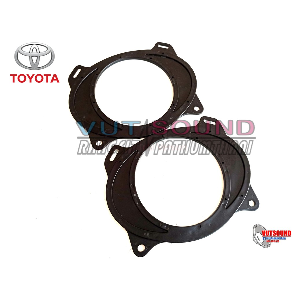 ่ฐานรองลำโพง 6x9"แปลงใส่ดอก 6.5" TOYOTA  คู่หลัง