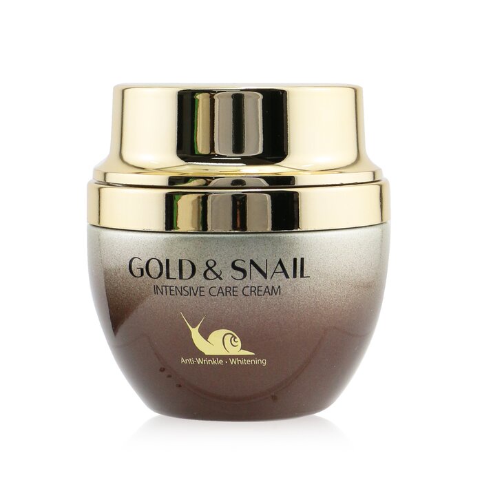 3W CLINIC - Gold &amp; Snail Intensive Care Cream (Whitening/ An