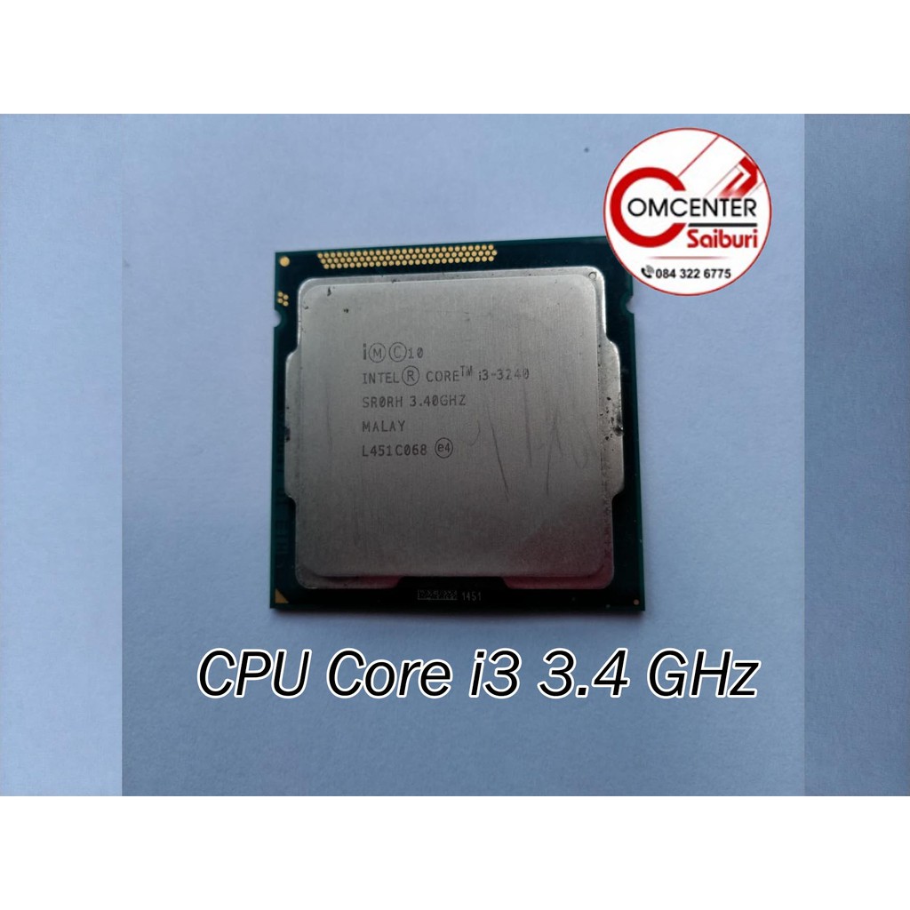 CPU Core i3 - 3240 3.4 GHz