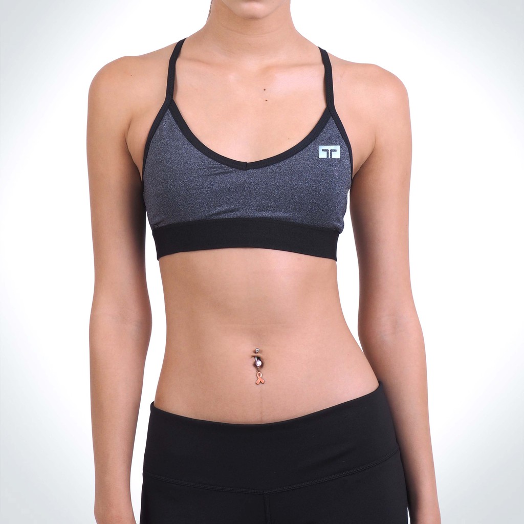 Women's TL Lite Sport Bra สปอร์ตบรา TL Lite สีเทา