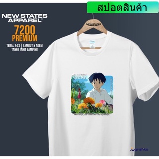 เสื้อยืดผ้าฝ้าย 7200 Combed Premium 24s สําหรับผู้ใหญ่