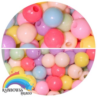 ลูกปัดเม็ดกลมสีหวาน 10 g ขนาด 6,8 mm อุปกรณ์Diy