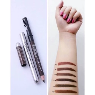 WT-51🌟ZODA EyebrowPencilดินสอเขียนคิ้ว ขียนง่ายเขียนลื่นติดทน กันน้ำ เนื้อเนียน สีสวย มีให้เลือกด้วยกัน 6สี ราคาถูก SALE