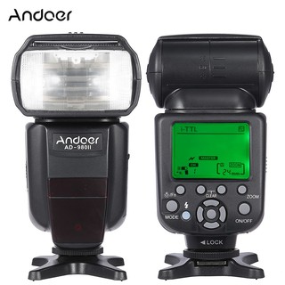 Andoer Ad - 980 Ii I - Ttl Hss 1 / 8000 S S Slave Gn 58 Speedlite อุปกรณ์เสริมกล้อง Nikon D7