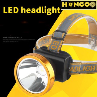 Hengoo ไฟฉายคาดหัว ส่องสว่าง 6 ชั่วโมง แสงขาว ไฟคาดหัว headlight ไฟฉายเดินป่า ไฟฉาย ฟฉายคาดศรีษะ ไฟส่องปลา