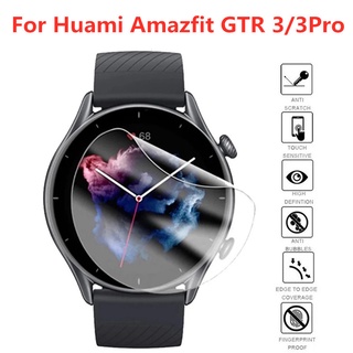 ฟิล์มไฮโดรเจล ป้องกันหน้าจอ สําหรับ Huami Amazfit GTR 3 Pro Amazfit GTR 2 GTR 2e GTR3 (ไม่ใช่กระจก)