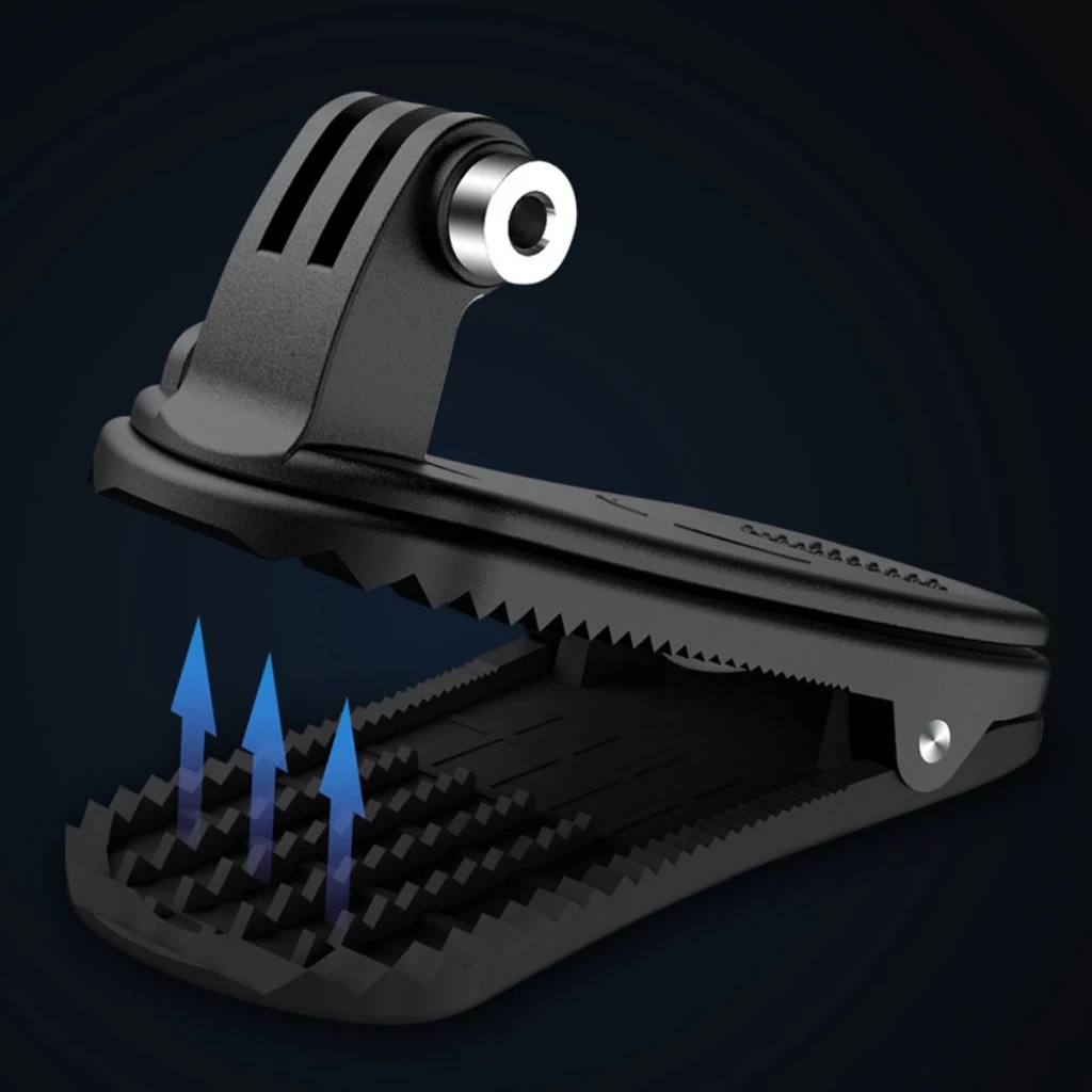 Backpack Clip GoPro Mount 360 Degree Rotary TELESIN คลิปหนีบติด หมุนได้ 360 องศา คลิปหนีบกระเป๋า หนีบหมวก Xiaomi Yi Osmo thumbnail 4