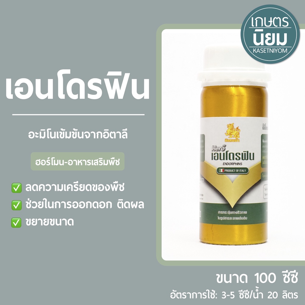 เอนโดรฟิน (อะมิโนเข้มข้นจากอิตาลี) *500 มิลลิลิตร*