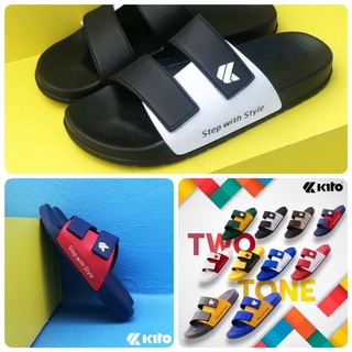 Kito รองเท้าแตะ รุ่น AH81 W/M (เขียว, ดำ, โกโก้, กรม, ขาว) Size 36-43